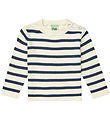 FUB Bluse - Ecru/Dark Navy