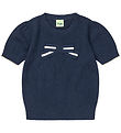 FUB Bluse - Bow - Dark Navy