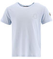 Moncler T-shirt - Lyseblåmeleret m. Similisten