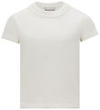 Moncler T-shirt - Hvid m. Broderi