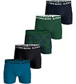 Björn Borg Boxershorts - 5-pak - Sort/Grøn/Blå