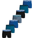 Björn Borg Boxershorts - 7-pak - Sort/Blå