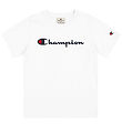 Champion T-shirt - Hvid m. Logo