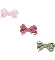 Hust and Claire Hårspænder - 3-pak - 6,5 cm - Faneth - Rose Beac