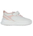 Tommy Hilfiger Sko - Lace Up/Velcro Sneaker - Off White/Pink