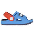 Tommy Hilfiger Sandaler - Comfy - Sky Blue/Red