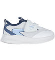 Calvin Klein Sko - Low Cut Velcro - Hvid/Lyseblå