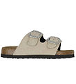 Name It Sandaler - NkfFlora - Cloud Dancer/Small Glitter