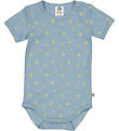 Müsli Body k/æ - Rib - Banana - Ocean/Corn/Night blue