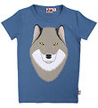 DYR T-shirt - DyrGrowl - Skipper Blue Ulv