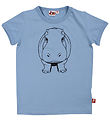 DYR T-shirt - DyrHide - Porcelaine Outline Flodhest