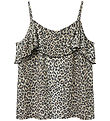LMTD Top - NlfLeosandy - Mocha Meringue/Leopard