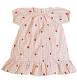 Flöss Kjole - Dolly - Pink Berry Gingham