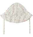 Flöss Solhat - Abigail - Soft White/Bright Blue