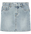 Vero Moda Girl Nederdel - VmBling - Light Blue Denim/Rhinestones