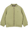 Mikk-Line Bomberjakke - Gray Green m. Drage