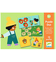 Djeco Puslespil - 24 Brikker - Duo - First Figures