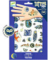 Djeco Tatoveringer - Nighttime Reflections - 50+ Tatoveringer