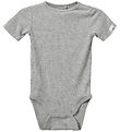 Sofie Schnoor Body k/æ - Rib - Grey Mel