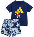adidas Performance Shortssæt - I DY MM T - Dkblue/Creyel