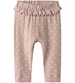 Lil' Atelier Bukser - NbfGayo - Peach Whip/Swans