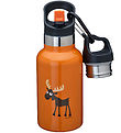 Carl Oscar Termoflaske - TEMPflask - 350 ml - Orange m. Elg