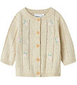 Namie It Cardigan - Strik - NbfHeydi - Peyote Melange