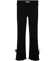 Name It Leggings - Rib - NfkTimba - Sort