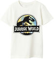 Name It T-shirt - NkmPjens Jurassic - White Alyssum