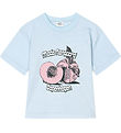 Mads Nørgaard T-shirt - Dry Single Tristi - Ballad Blue