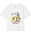 Mads Nørgaard T-shirt - Dry Single Tristi - Snow White