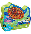 Crocodile Creek Gulvpuslespil - 36 Brikker - Sea Turtle