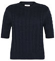 Grunt Bluse - Strik - Gru - Navy