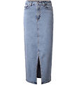 Hound Nederdel - Maxi Denim - Light Blue Used