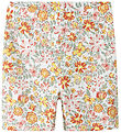 Name It Cykelshorts - NmfVayo - Bright White m. Blomster