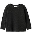 Name It Bluse - Strik  - NmmTalils - Dark Grey Melange