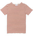 The New T-shirt - TnMoore - Rib - Old Rose Striped