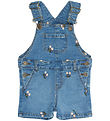 The New Siblings Smækbukser - TnstOvia - Light Blue Denim EMB