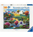 Ravensburger Puslespil - 500 Brikker - Air Balloon Valley