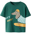 Name it T-shirt - NmmHelge - Deep Jungle