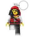 LEGO® Nøglering m. Lommelygte - Ikonisk Piratprinsesse