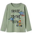 Name It Bluse - NmmPlasse - Iceberg Green