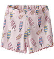 Name It Shorts - Rib - NmfVemma - Ballerina/Icecream