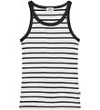 Mads Nørgaard T-shirt - Carinila - Vanilla Ice/Black