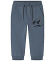 Name it Sweatpants - NmmHekar - Blue Mirage m. Print