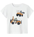 Name it T-shirt - NmmHuggi - Bright White