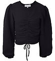 Hound Bluse - Crepe Top - Black