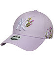 New Era Kasket - 9Forty - Floral - Pastel Purple
