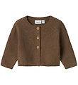 Name It Cardigan - Strik - NbfHipsy - Walnut