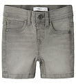 Name It Shorts - NmmSilas - Lysegrå Denim